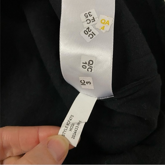 J.Crew | Mariner jersey lady jacket with sequins | Black/White | Size M - Picture 9 of 16